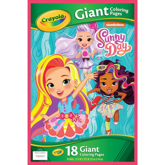 Crayola® Giant Coloring Pages, Sunny Day Coloring Books Michaels